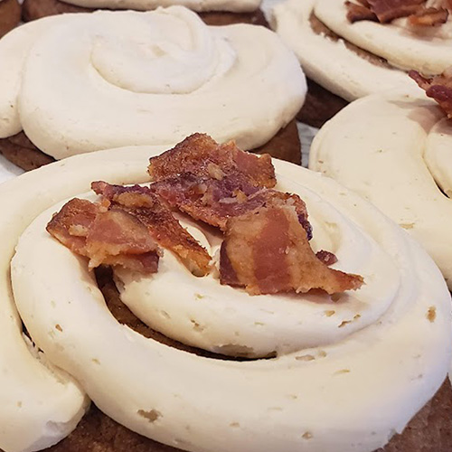Maple Bacon cookie Frosting