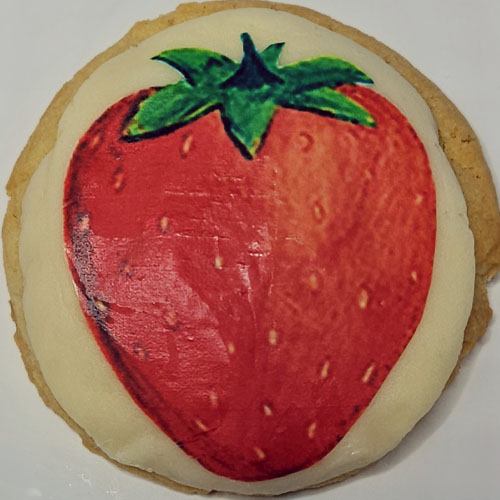 Custom Cookie Strawberry